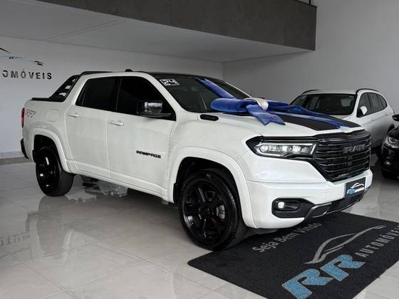 RAM RAMPAGE 2.0 HURRICANE 4 TURBO GASOLINA R/T 4X4 AUTOMÁTICO